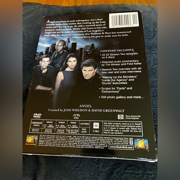 Angel Season 2 on DVD - Picture 2 of 2